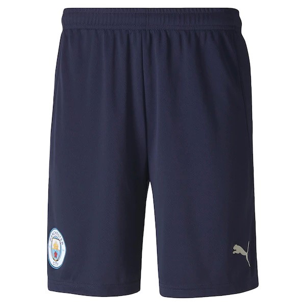 Pantaloni Manchester City Third 20/21 Blu